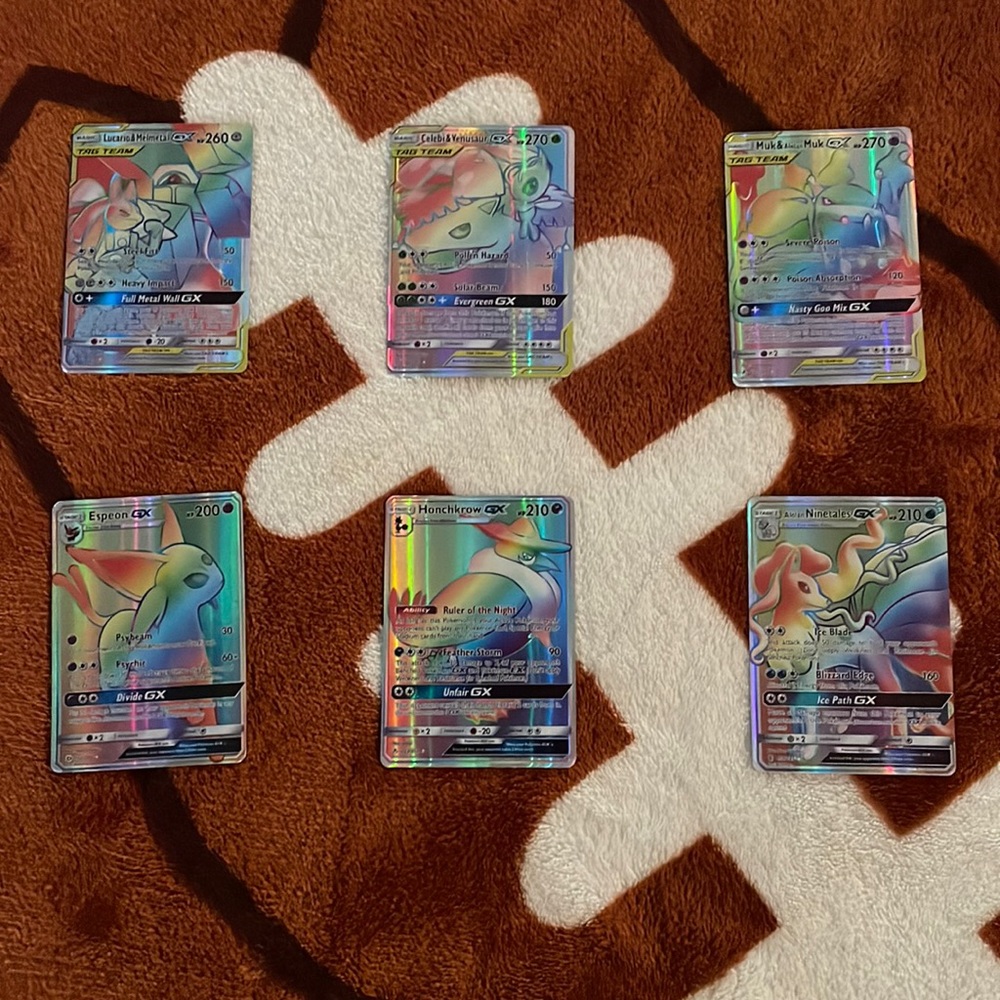 Normal sized Pokémon cards